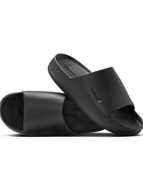 🌚 [BRAND NEW] Nike Calm Slide Black Men's Slip On Mule Slides Size 9 🌚